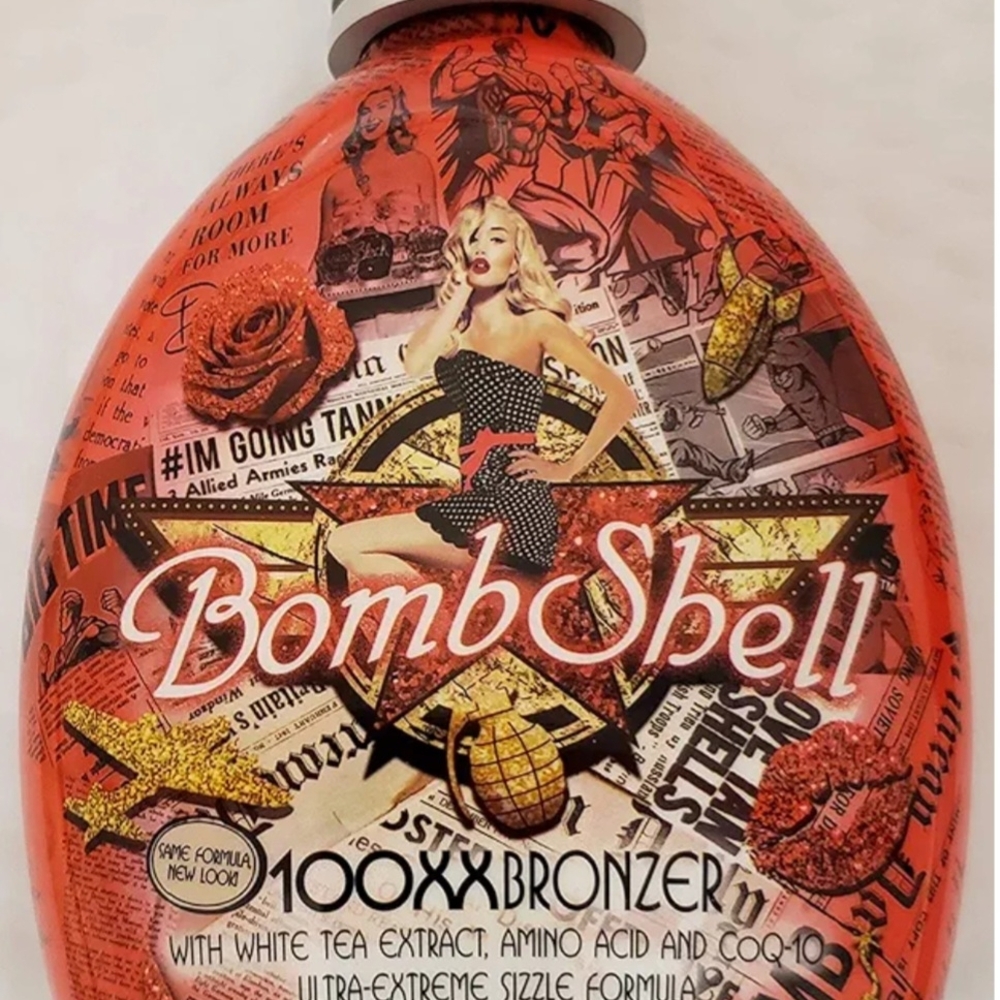 Bomb Shell Tanning Lotion 100XX Bronzer - Red